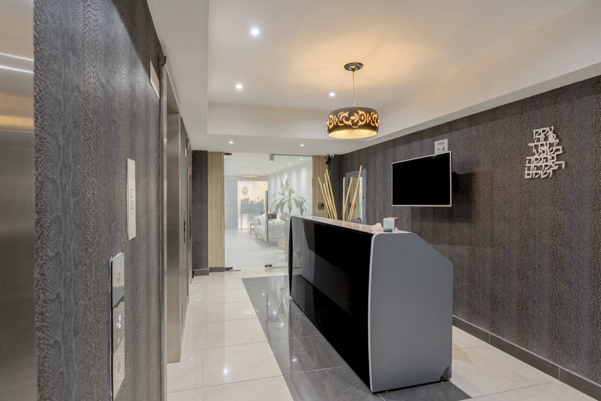 Lobby oficinas en bosques de las lomas CDMX